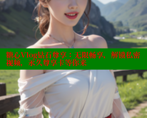 糖心Vlog钻石尊享:无限畅享,解锁私密视频,永久尊享卡等你来 糖心Vlog钻石尊享:无限畅享,解锁私密视频,永久尊享卡等你来