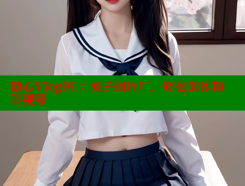 糖心Vlog91：兔子制片厂，轻松创作精彩视频