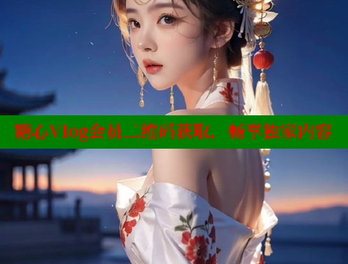 糖心Vlog会员二维码获取，畅享独家内容