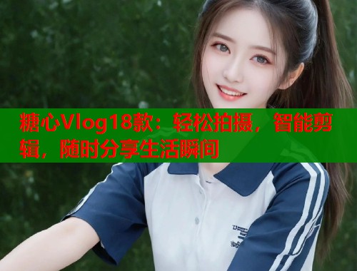 糖心Vlog18款：轻松拍摄，智能剪辑，随时分享生活瞬间