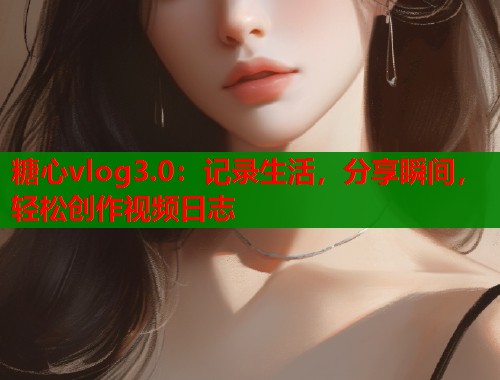 糖心vlog3.0:记录生活,分享瞬间,轻松创作视频日志 糖心vlog3.0:记录生活,分享瞬间,轻松创作视频日志