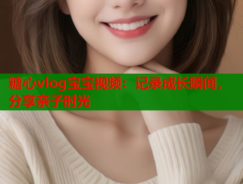 糖心vlog宝宝视频：记录成长瞬间，分享亲子时光