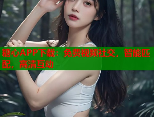 糖心APP下载：免费视频社交，智能匹配，高清互动