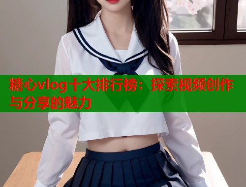 糖心vlog十大排行榜：探索视频创作与分享的魅力