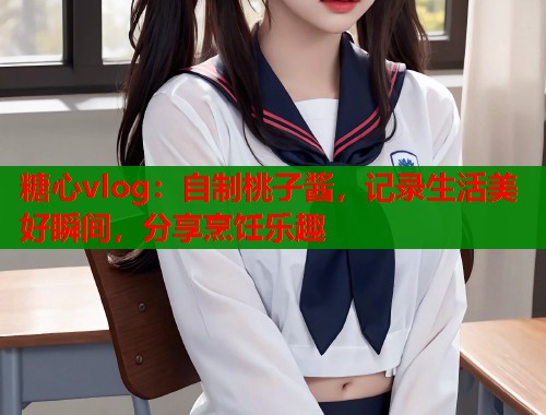 糖心vlog：自制桃子酱，记录生活美好瞬间，分享烹饪乐趣