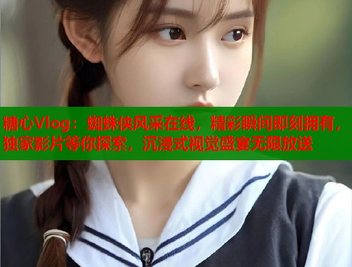 糖心Vlog：蜘蛛侠风采在线，精彩瞬间即刻拥有，独家影片等你探索，沉浸式视觉盛宴无限放送