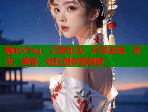 糖心Vlog：记录生活，分享美食、旅游、美容，轻松创作短视频