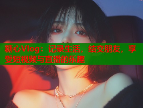 糖心Vlog：记录生活，结交朋友，享受短视频与直播的乐趣