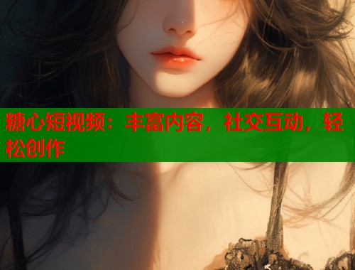 糖心短视频：丰富内容，社交互动，轻松创作