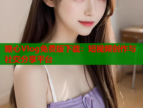 糖心Vlog免费版下载：短视频创作与社交分享平台
