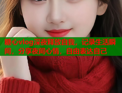 糖心vlog深夜释放自我，记录生活瞬间，分享夜间心情，自由表达自己