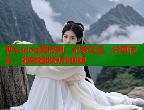 糖心vlog黄应用:记录生活,分享快乐,随时随地创作视频 糖心vlog黄应用:记录生活,分享快乐,随时随地创作视频