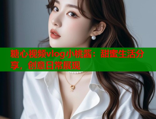 糖心视频vlog小桃酱:甜蜜生活分享,创意日常展现 糖心视频vlog小桃酱:甜蜜生活分享,创意日常展现
