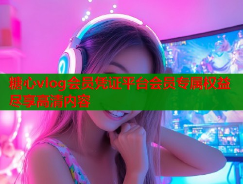 糖心vlog会员凭证平台会员专属权益尽享高清内容 糖心vlog会员凭证平台会员专属权益尽享高清内容