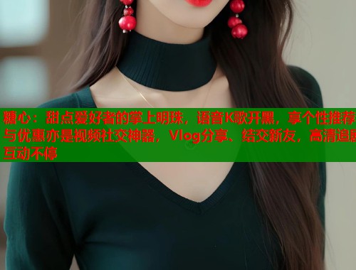 糖心:甜点爱好者的掌上明珠,语音K歌开黑,享个性推荐与优惠亦是视频社交神器,Vlog分享、结交新友,高清追剧互动不停 糖心:甜点爱好者的掌上明珠,语音K歌开黑,享个性推荐与优惠亦是视频社交神器,Vlog分享、结交新友,高清追剧互动不停