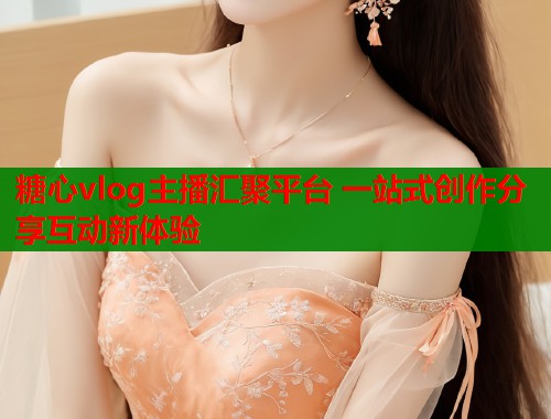 糖心vlog主播汇聚平台 一站式创作分享互动新体验 糖心vlog主播汇聚平台 一站式创作分享互动新体验