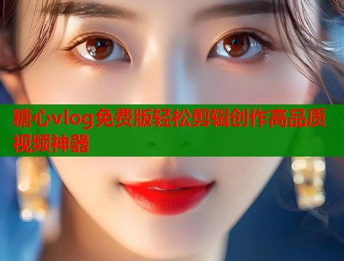 糖心vlog免费版轻松剪辑创作高品质视频神器