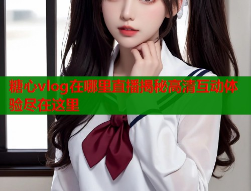 糖心vlog在哪里直播揭秘高清互动体验尽在这里