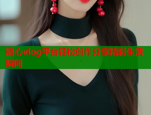 糖心vlog平台轻松创作分享精彩生活瞬间