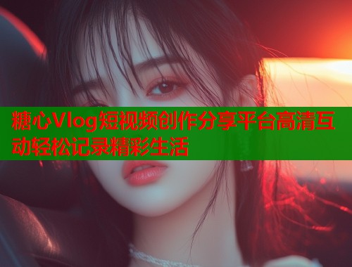 糖心Vlog短视频创作分享平台高清互动轻松记录精彩生活