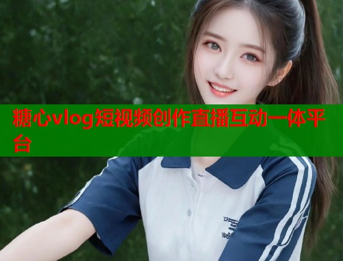 糖心vlog短视频创作直播互动一体平台