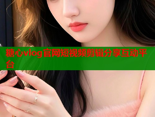 糖心vlog官网短视频剪辑分享互动平台