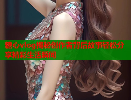 糖心vlog揭秘创作者背后故事轻松分享精彩生活瞬间