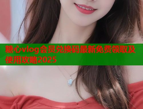 糖心vlog会员兑换码最新免费领取及使用攻略2025