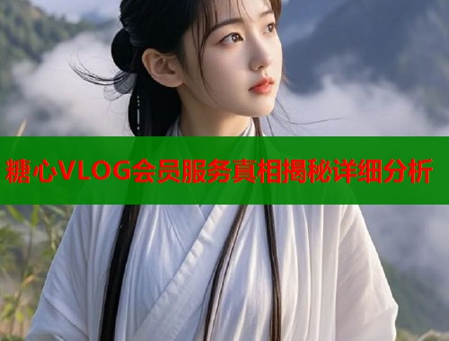 糖心VLOG会员服务真相揭秘详细分析 糖心VLOG会员服务真相揭秘详细分析