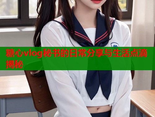 糖心vlog秘书的日常分享与生活点滴揭秘