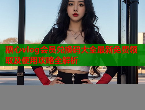 糖心vlog会员兑换码大全最新免费领取及使用攻略全解析