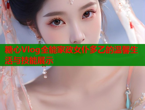 糖心Vlog全能家政女仆多乙的温馨生活与技能展示
