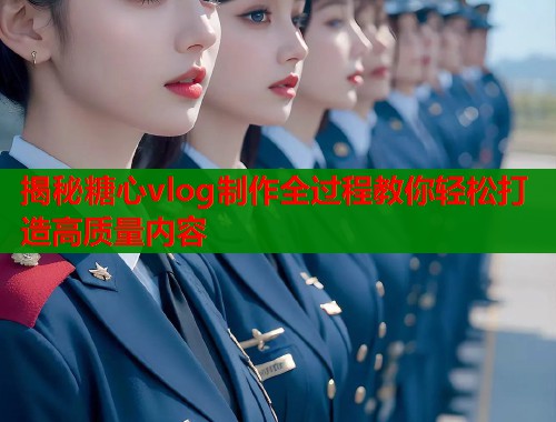 揭秘糖心vlog制作全过程教你轻松打造高质量内容